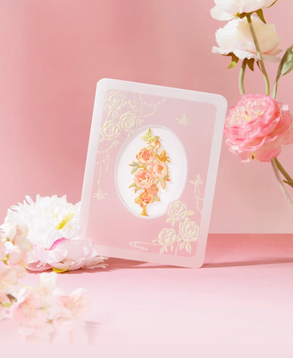 Blossom Wishes Greeting Card & Bookmark Set
