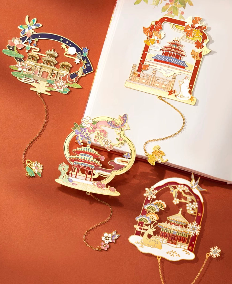 Emperor’s Garden Pavilion Bookmark Gift Set