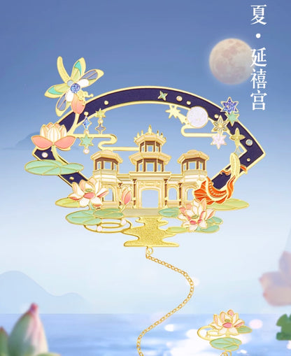 Emperor’s Garden Pavilion Bookmark Gift Set
