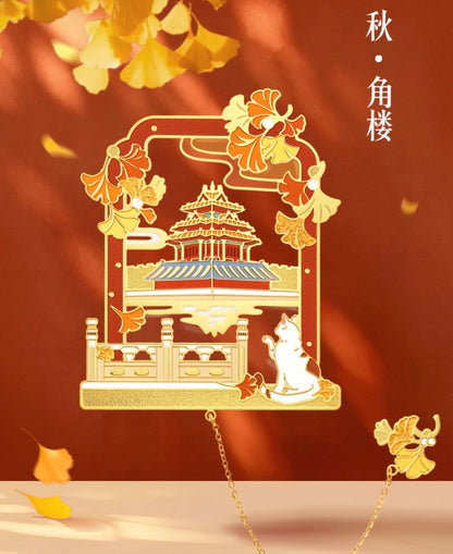 Emperor’s Garden Pavilion Bookmark Gift Set