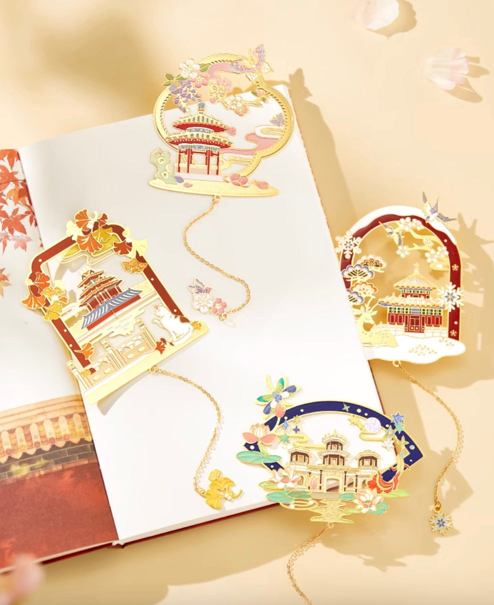 Emperor’s Garden Pavilion Bookmark Gift Set