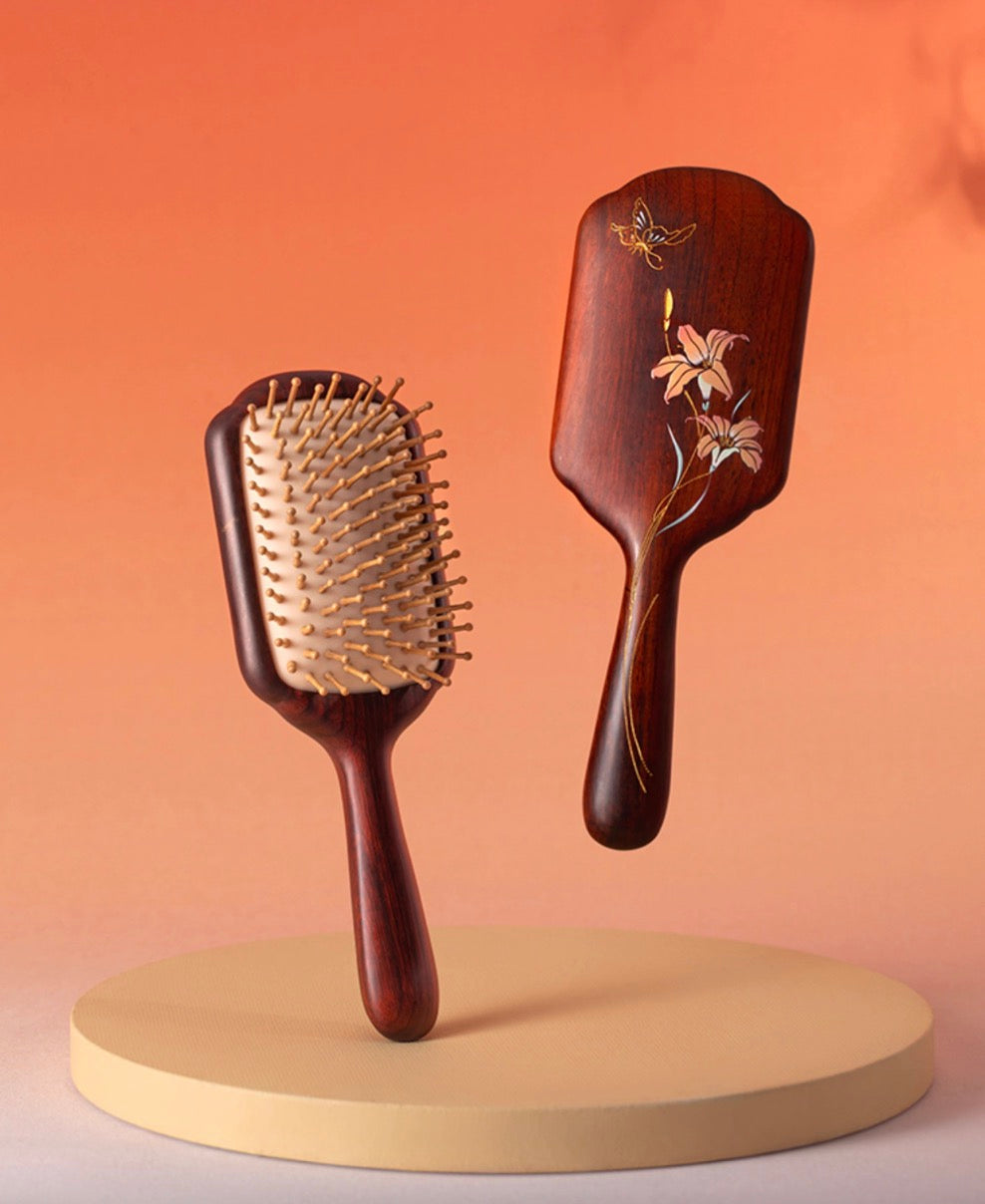 Whispers of the Garden Comb & Mirror Gift Set
