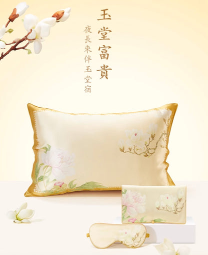 Ethereal Bloom Silk Sleep Gift Set