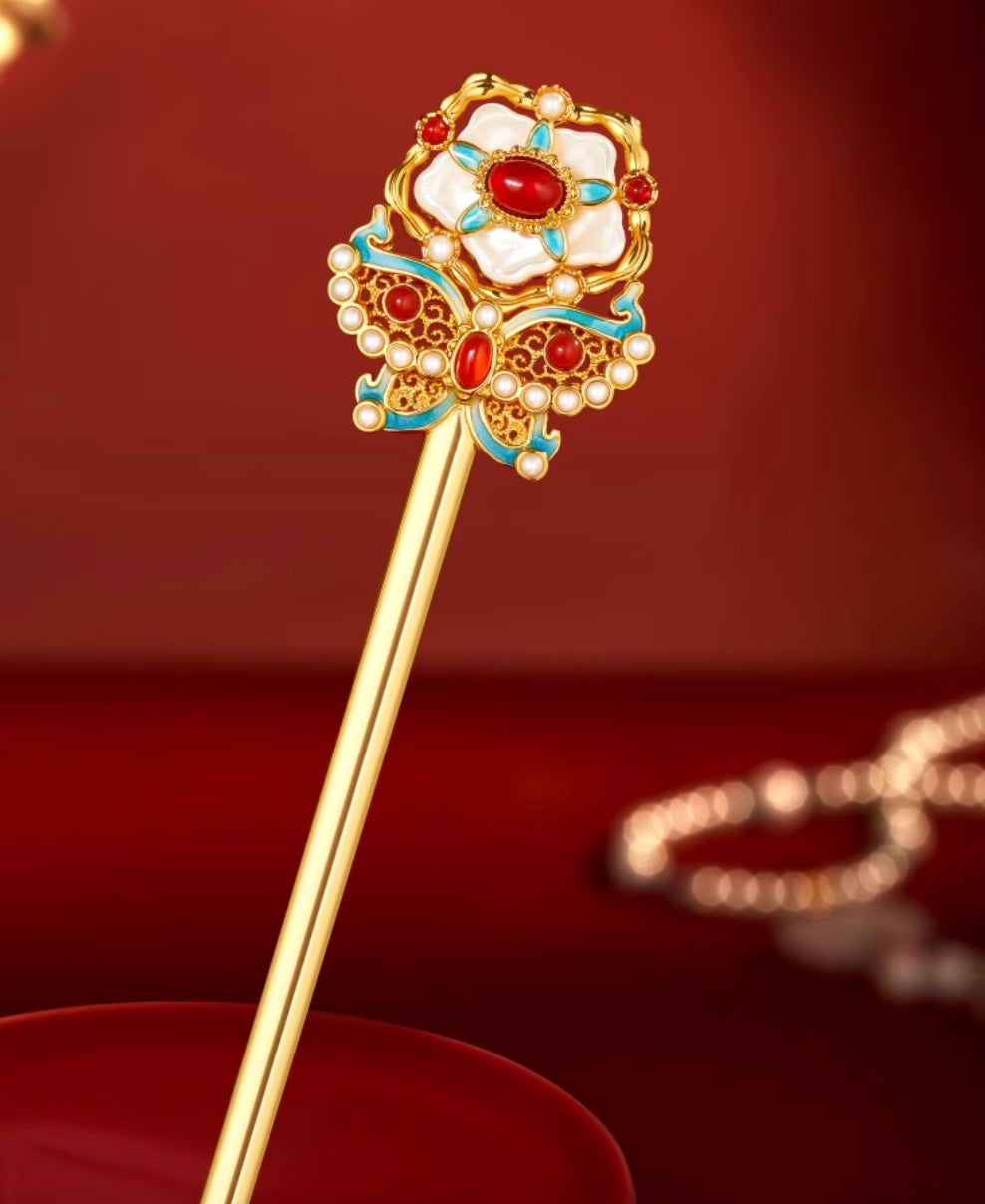 The Blossoming Phoenix Hairpin Gift Set