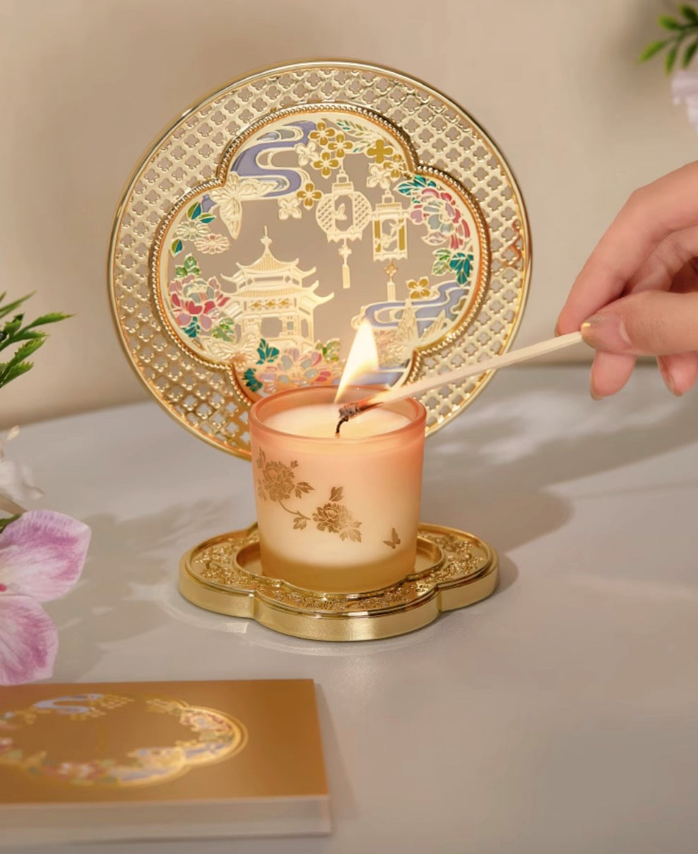 Moonlit Garden & Blossoming Pavilion Candle Gift Set