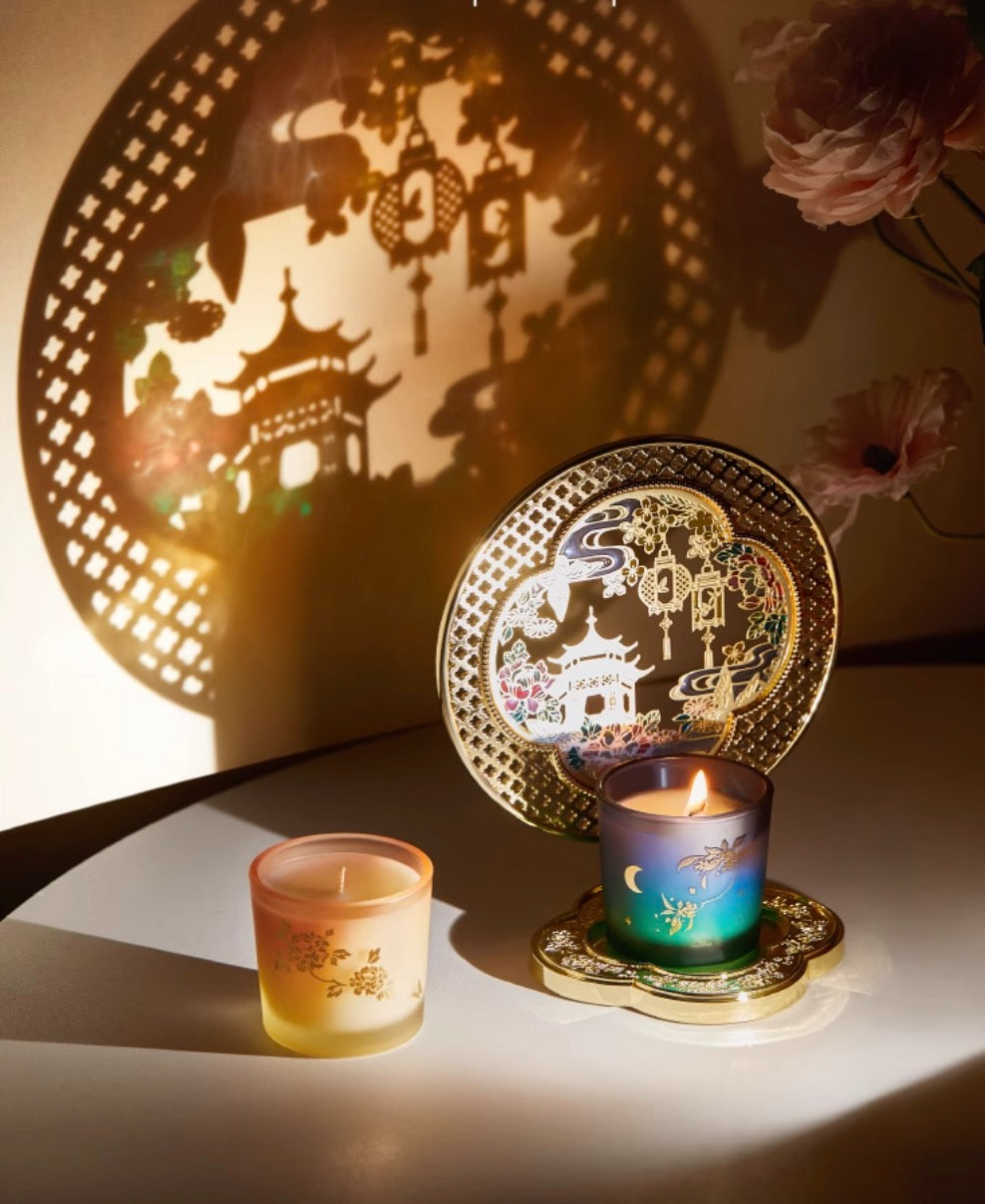 Moonlit Garden & Blossoming Pavilion Candle Gift Set