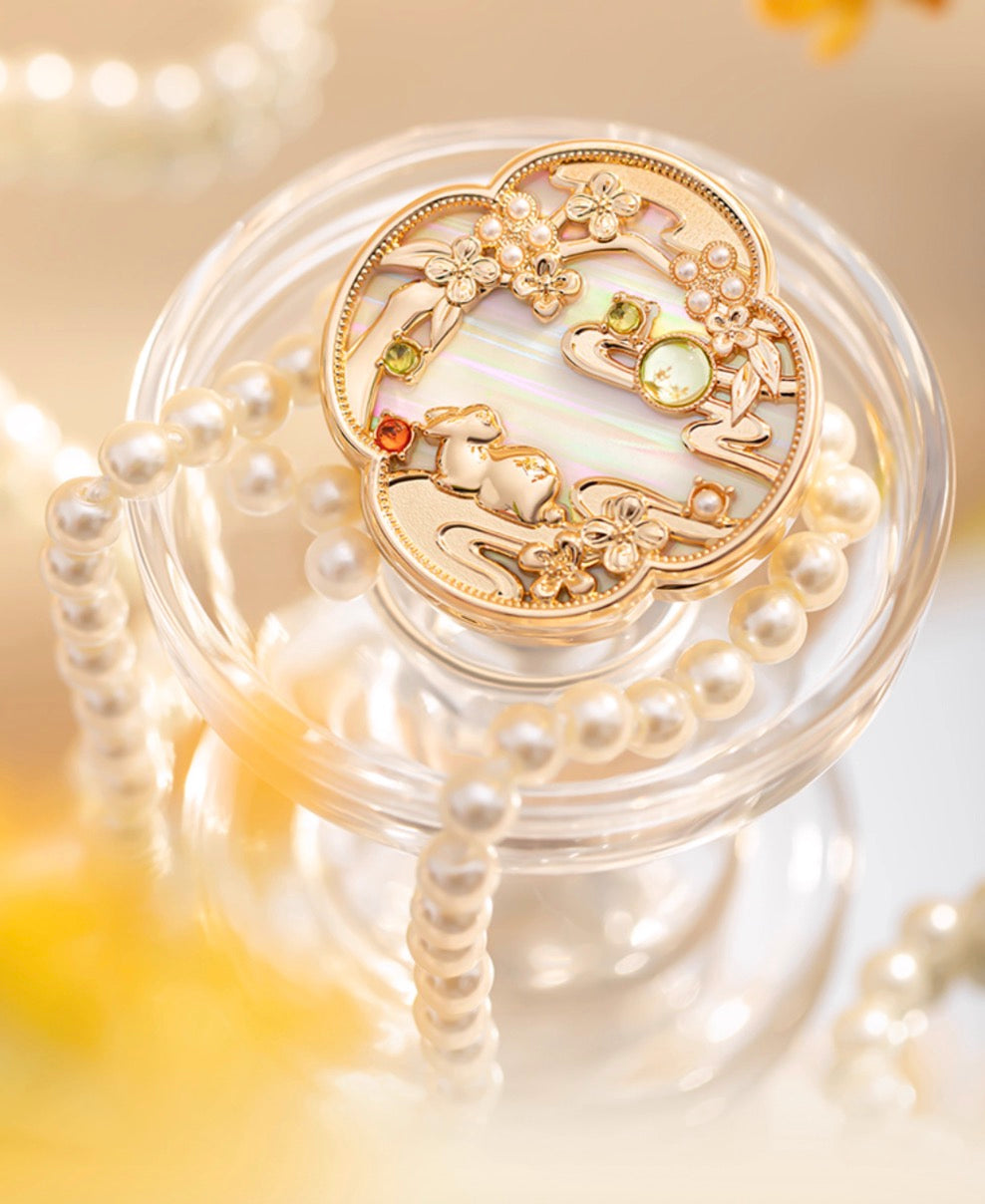 Jade Rabbit Osmanthus Solid Perfume Gift Set