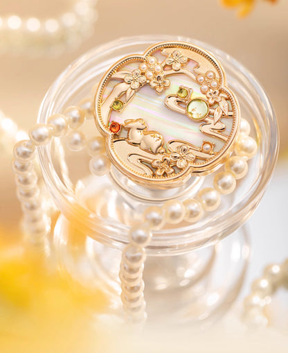 Jade Rabbit Osmanthus Solid Perfume Gift Set