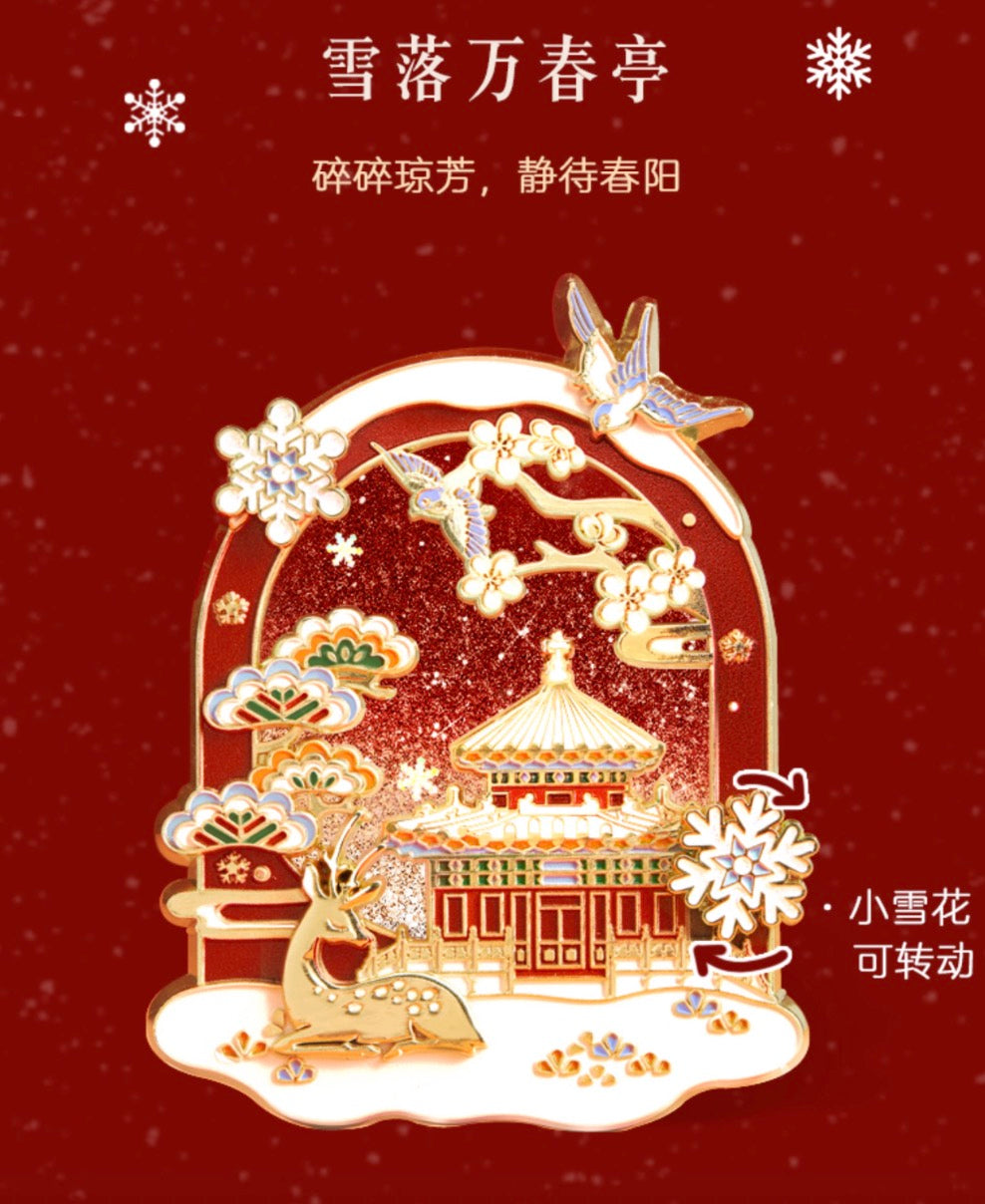 Palace Museum Seasonal Whispers Magnet Gift Set