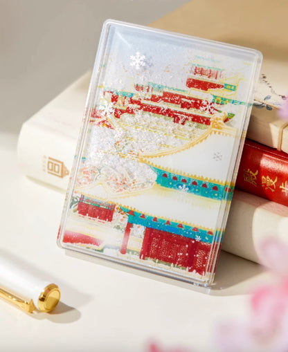 The Snow of the Forbidden City Liquid Sand Magnet Gift Set