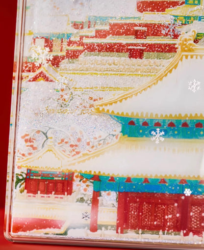 The Snow of the Forbidden City Liquid Sand Magnet Gift Set