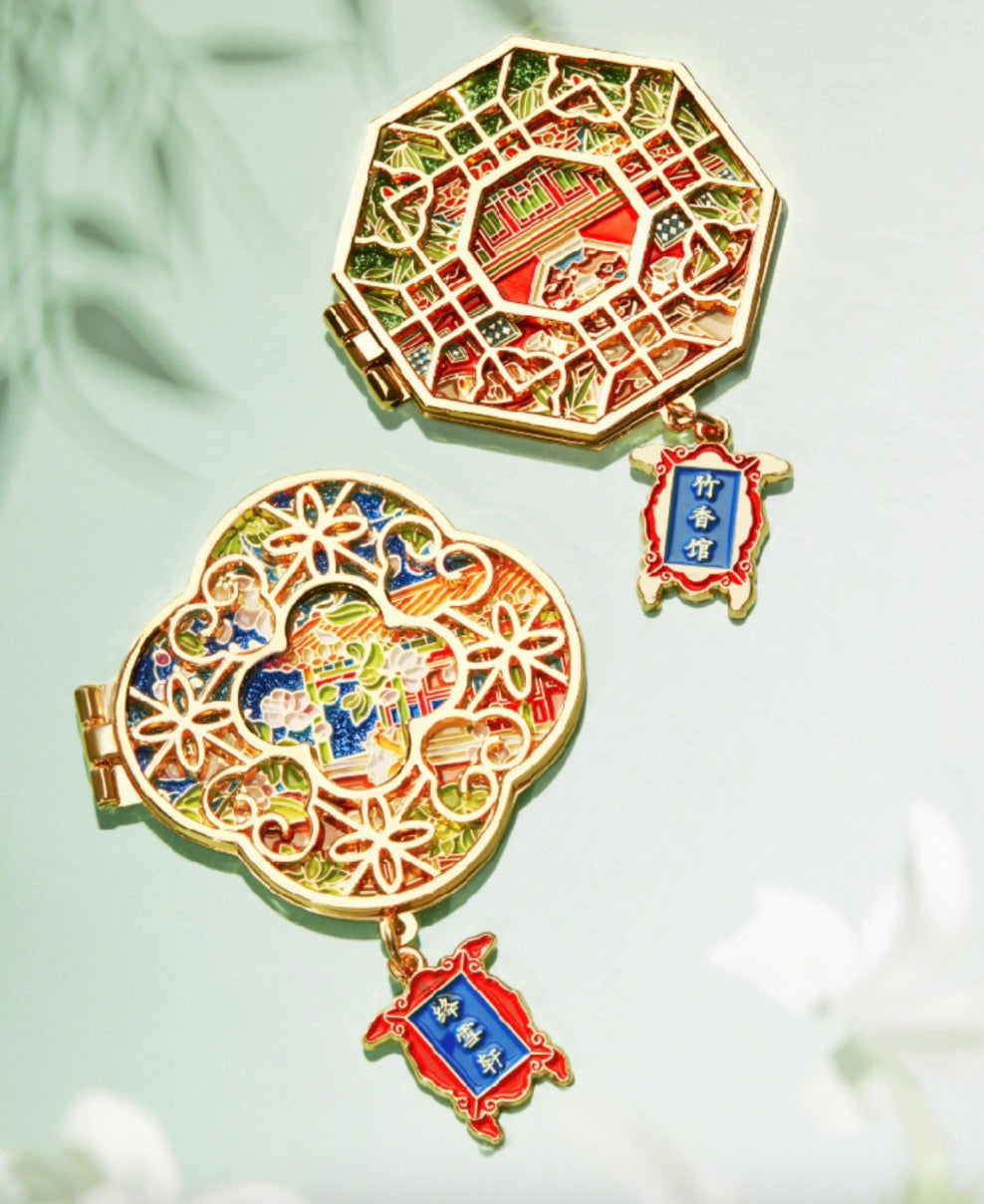 Window Reflections of the Palace Fridge Magnet Gift Set