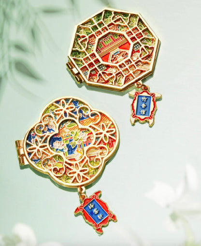 Window Reflections of the Palace Fridge Magnet Gift Set