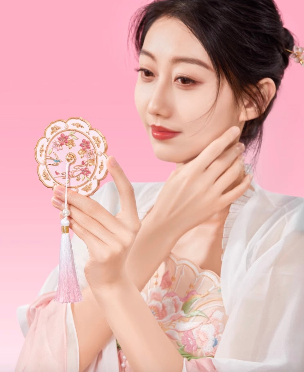 Springtime Radiance Mirror & Comb Gift Set