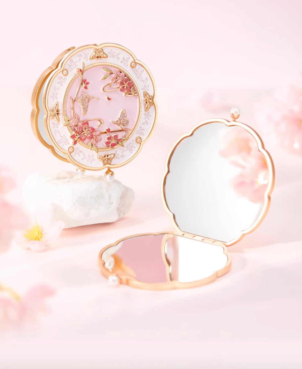 Springtime Radiance Mirror & Comb Gift Set