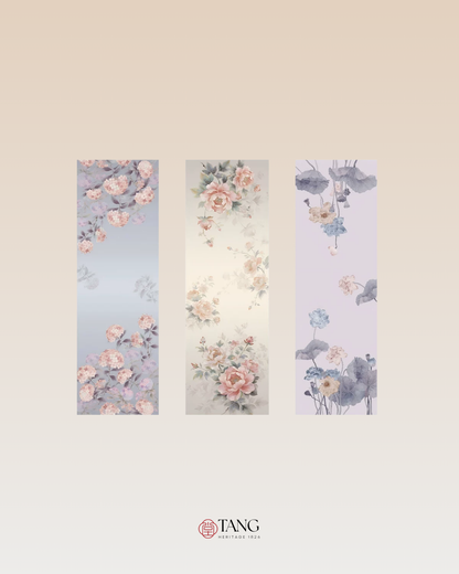 Silken Garden Printed Mulberry Silk Shawl / Scarf