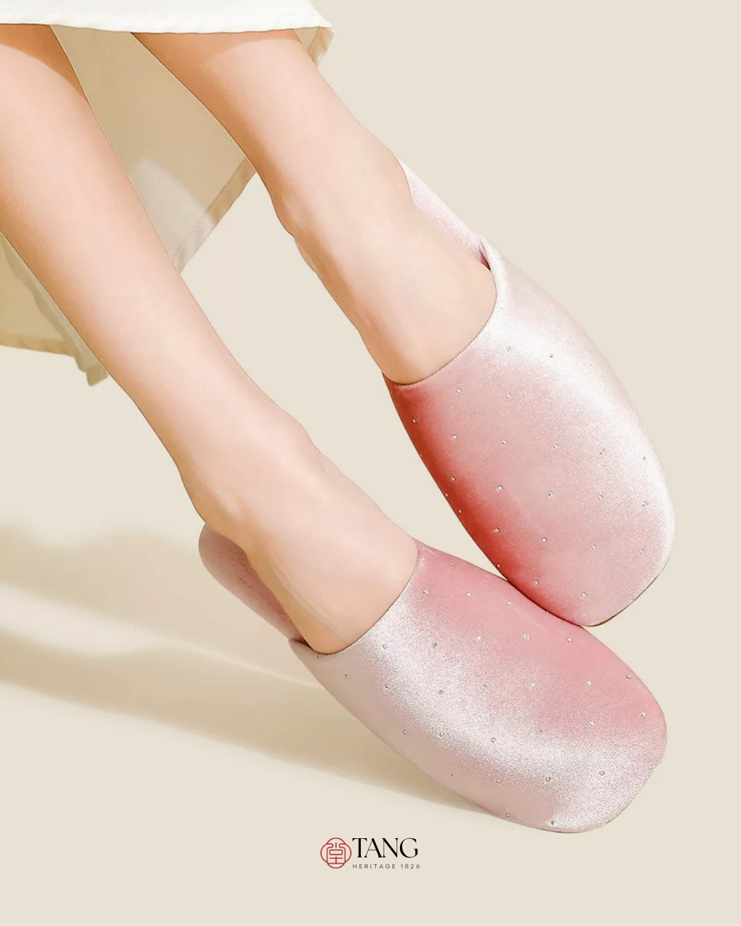 Stardust Velvet Rhinestone Women Indoor Slipper