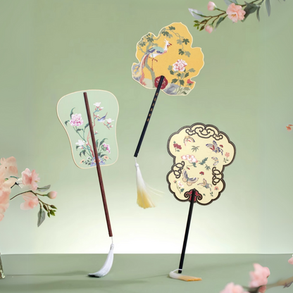 Songbird Serenity Round Fan Gift Set