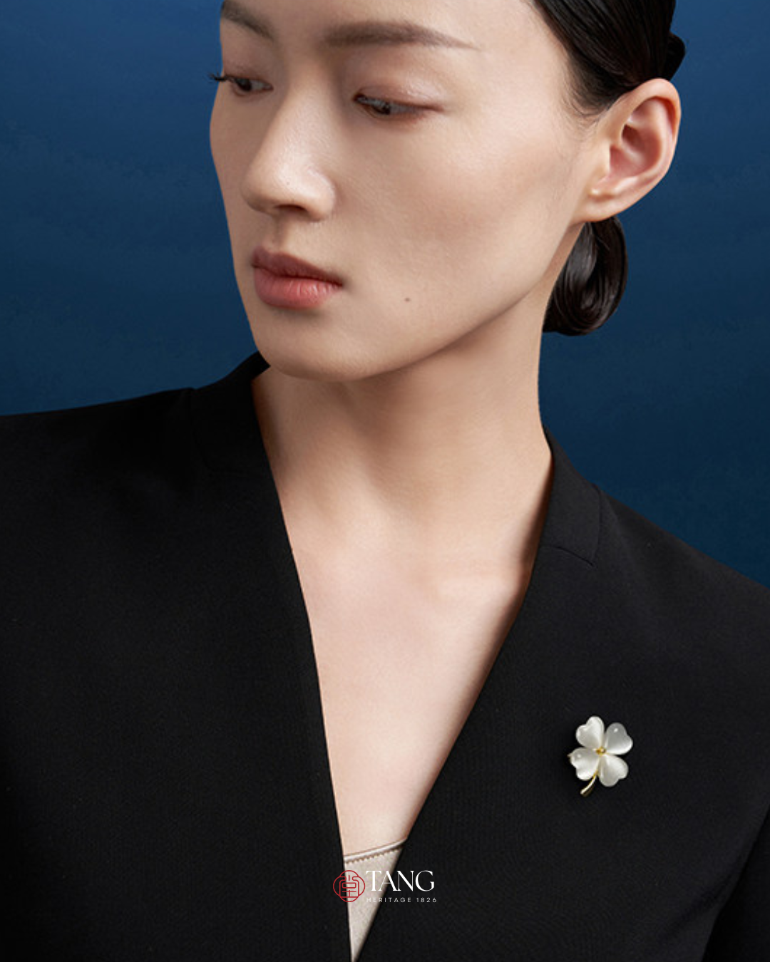 Lucky Clover Brooch
