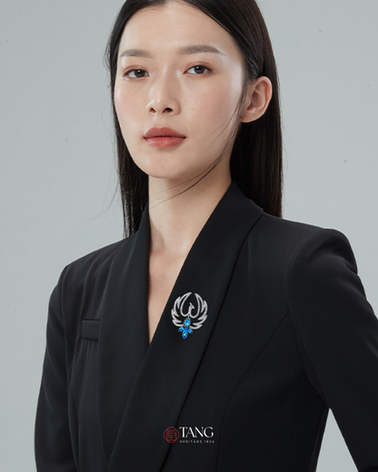Dawnsong Phoenix Brooch