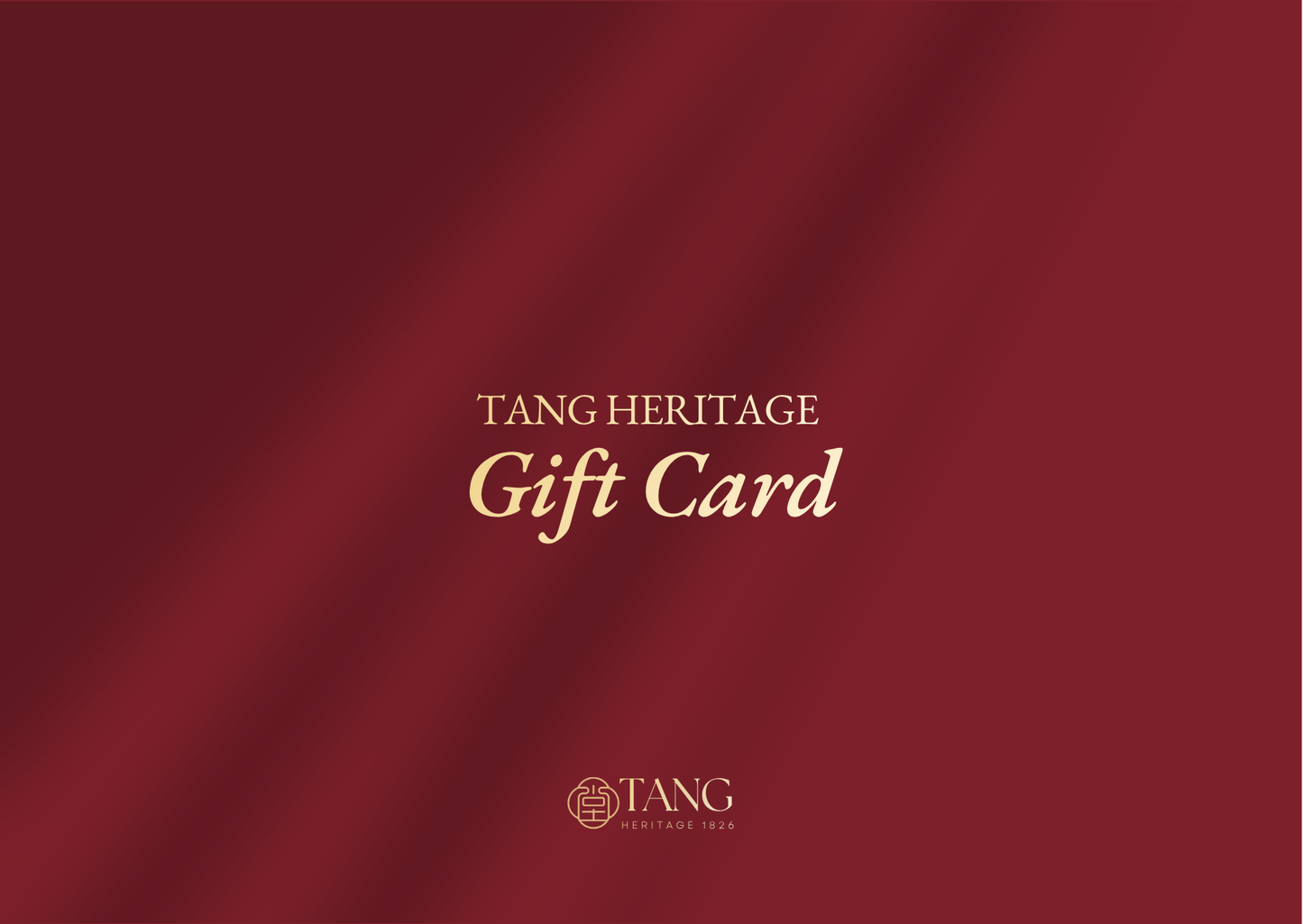 Tang Heritage Gift Card