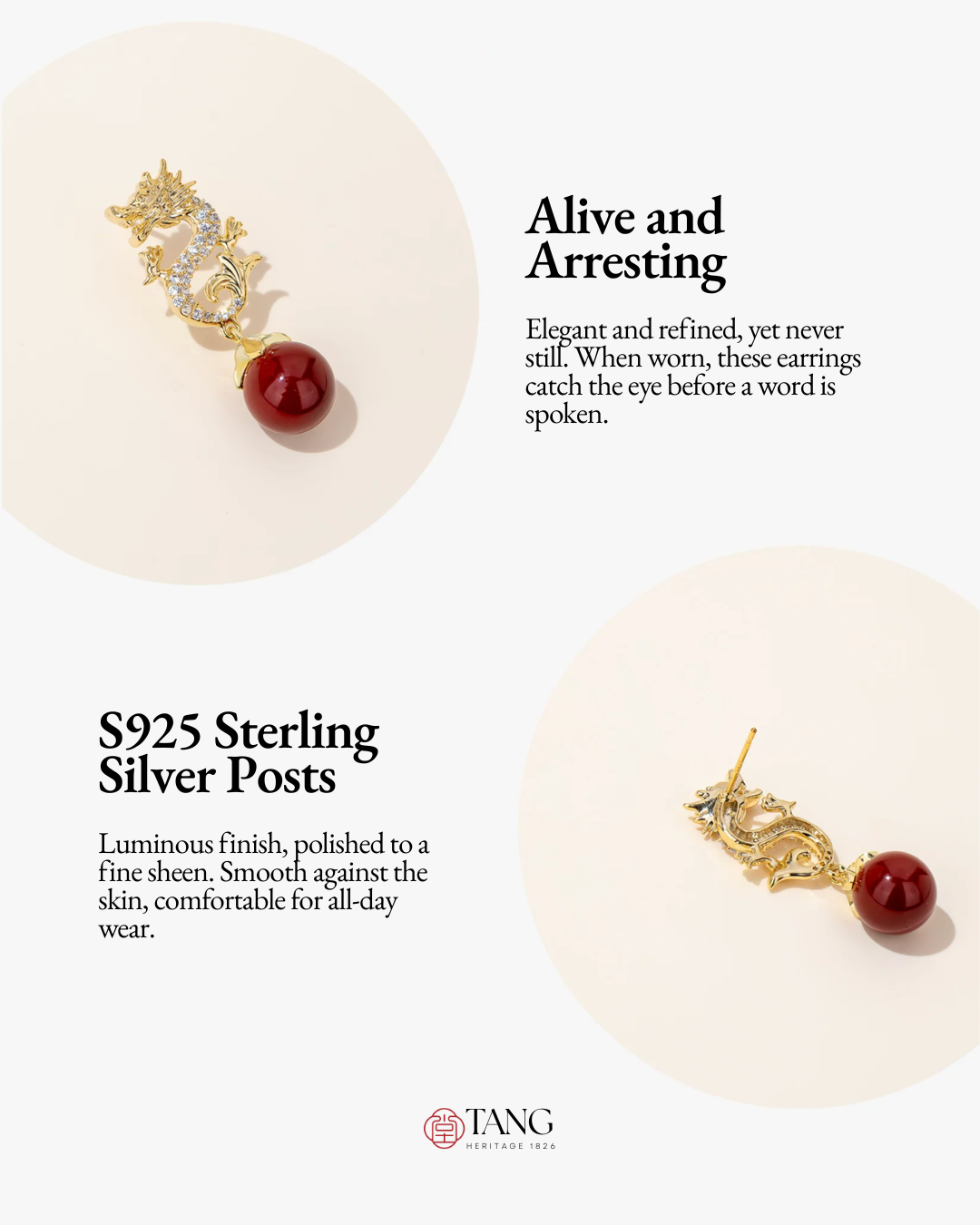 Sovereign Dragon Earrings