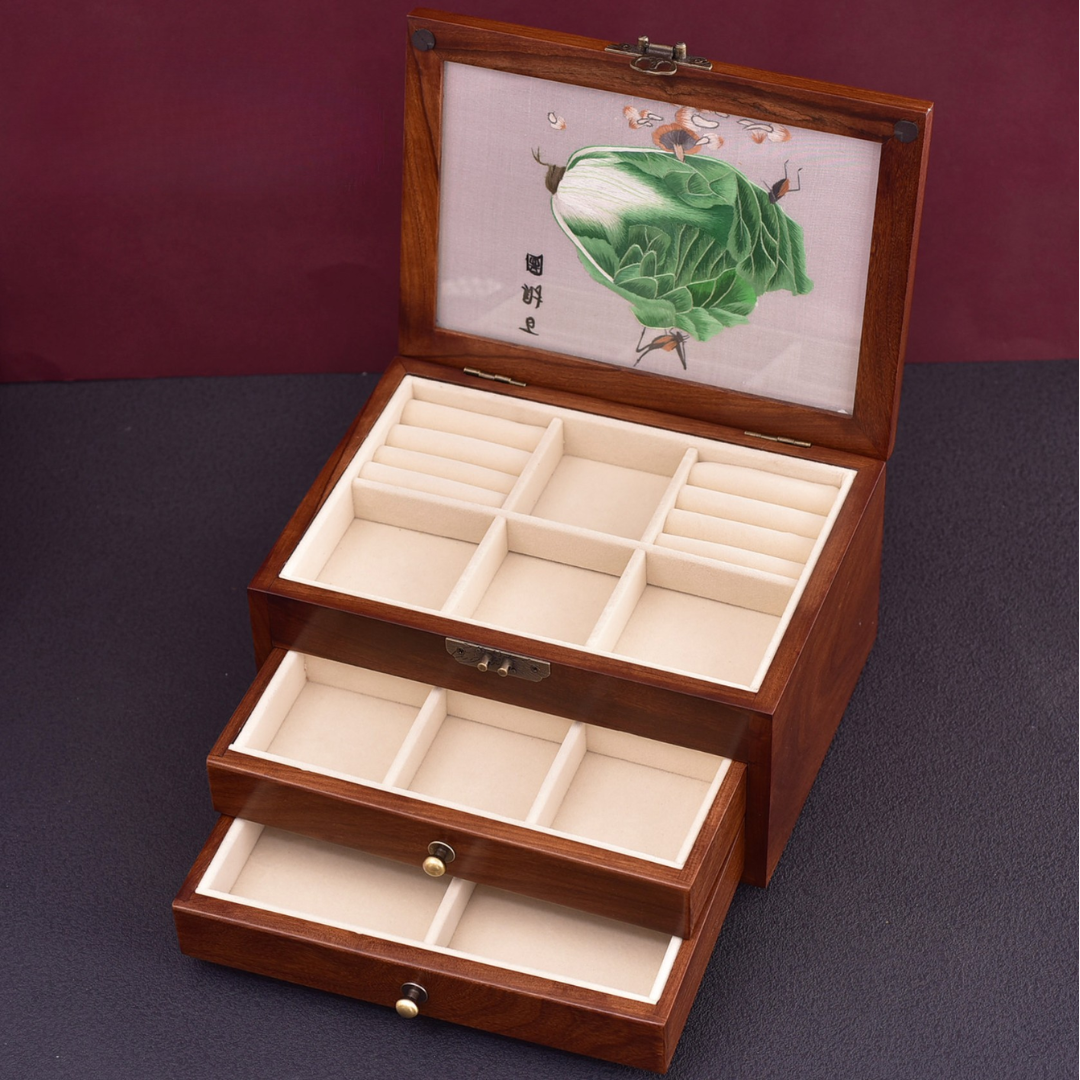 Su Embroidery Jewellery Box Ornament