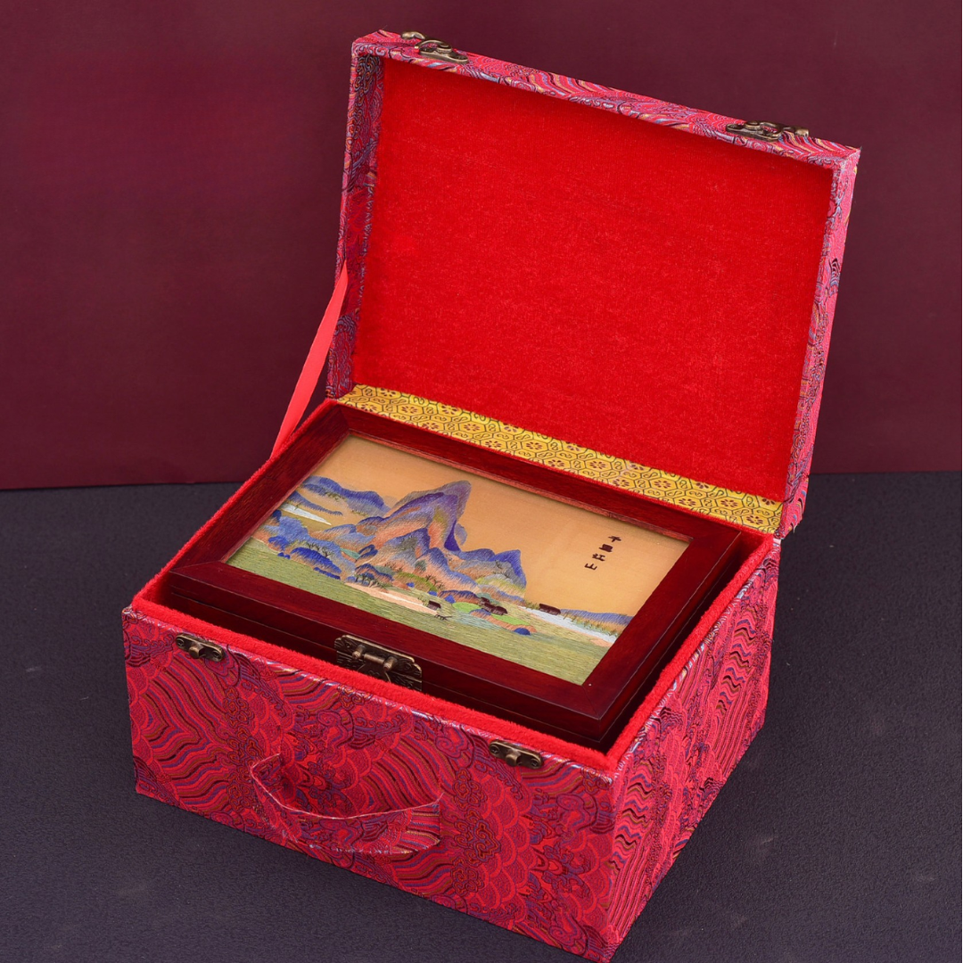 Su Embroidery Jewellery Box Ornament