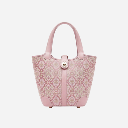 Tang Red 17 Dingsheng Blossom Song Brocade Bucket Bag