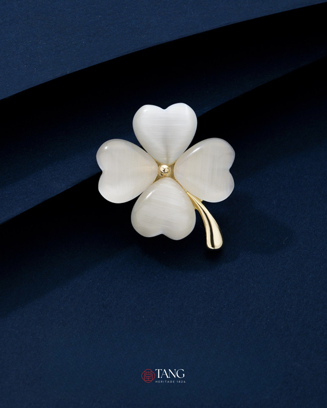 Lucky Clover Brooch