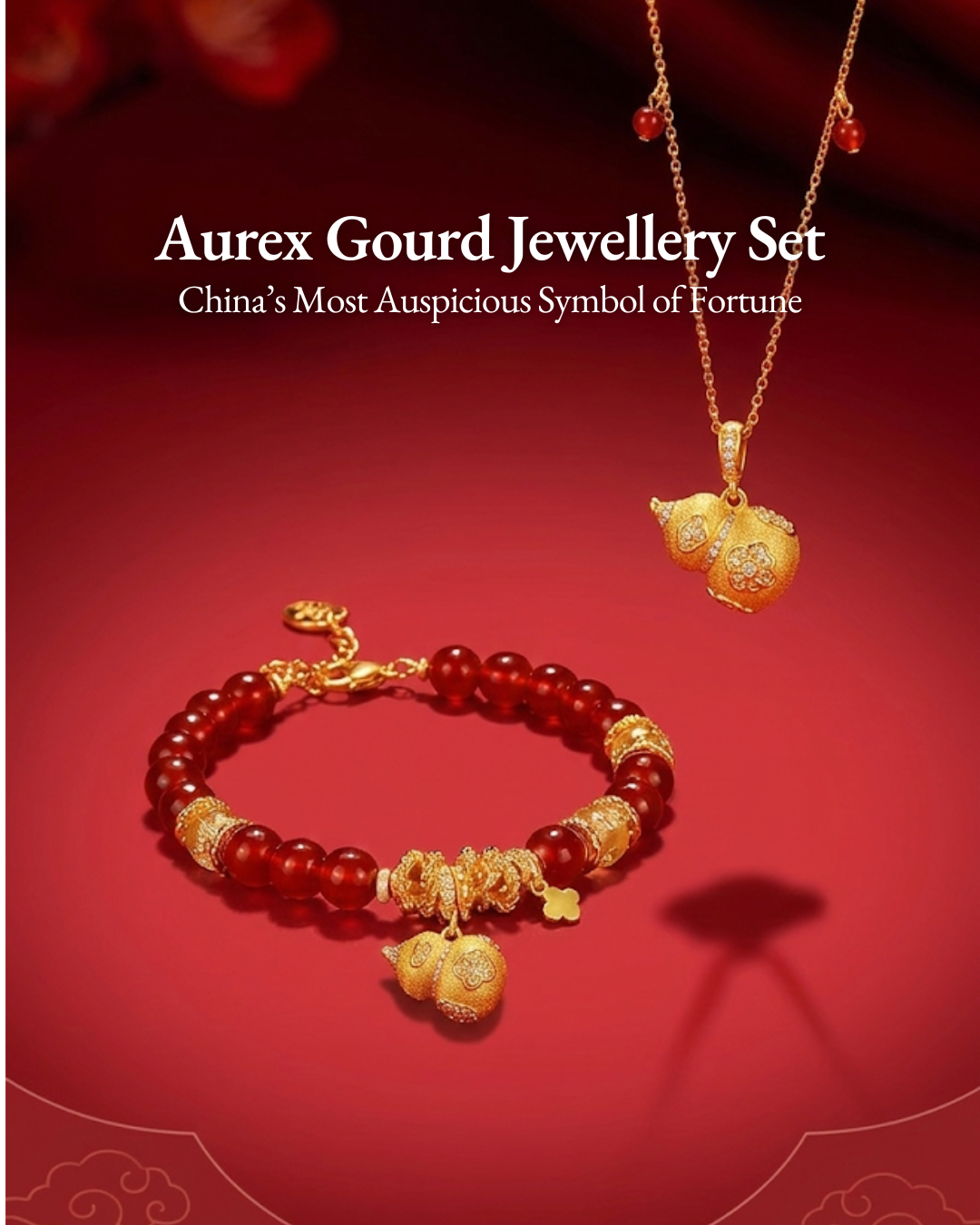 Aurex Gourd Jewellery Set