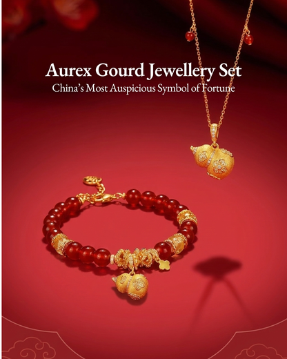 Aurex Gourd Jewellery Set