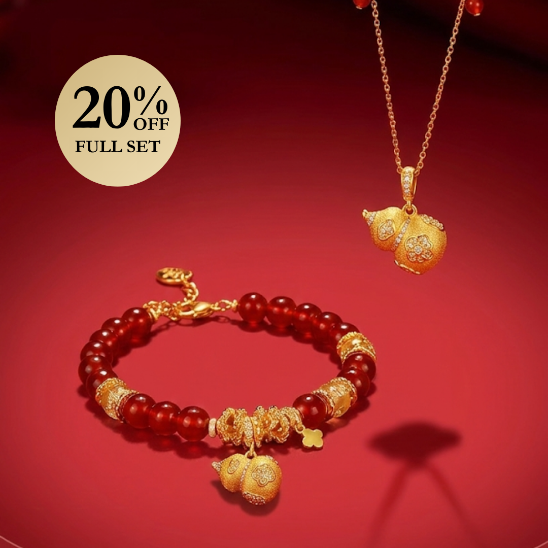 Aurex Gourd Jewellery Set