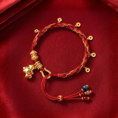 Blessing of Horse Red String Bracelet