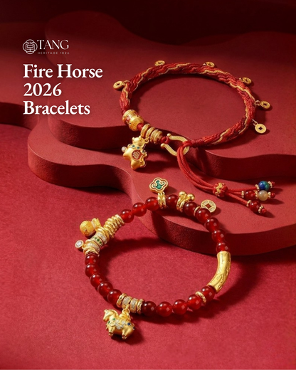 Blessing of Horse Red String Bracelet