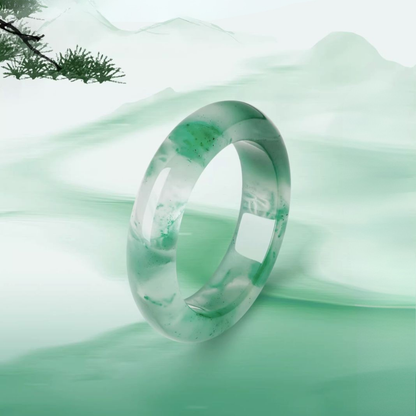 Mountain Mist African Jade Ring