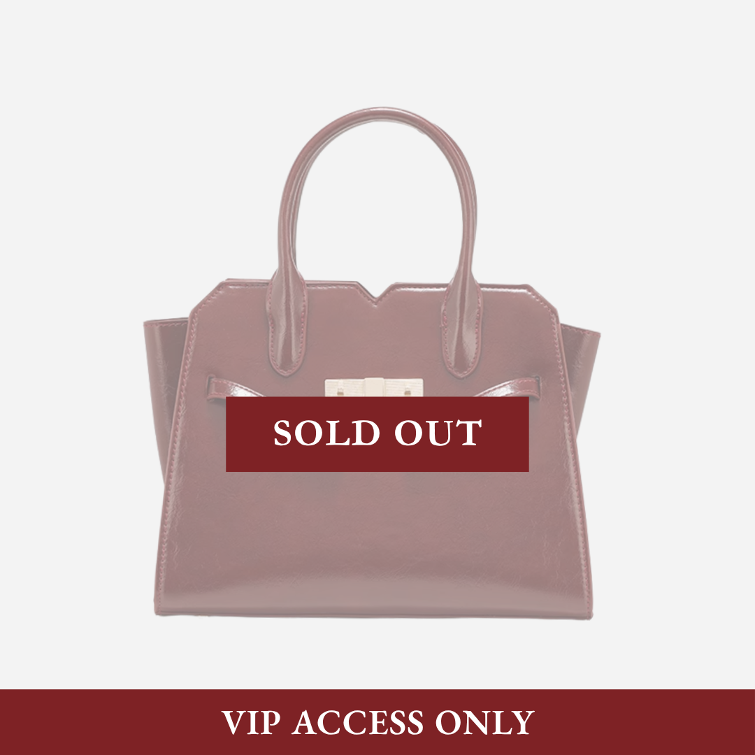Tang Red 29 Glazed Scarlet Tote