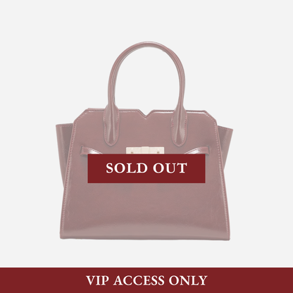 Tang Red 29 Glazed Scarlet Tote