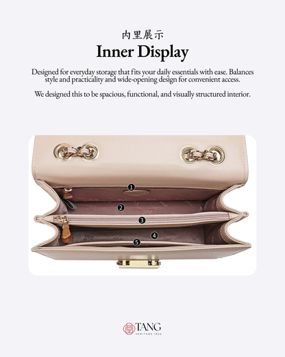Tang Imperial 22 Ink Magpie Crossbody Bag