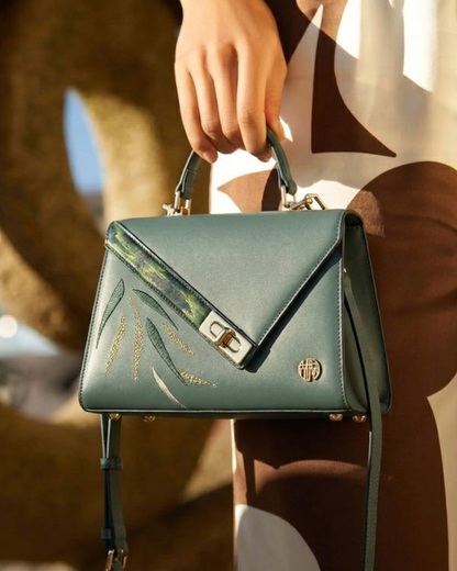 Tang Imperial 25 Embroidered Bamboo Sonata Tote