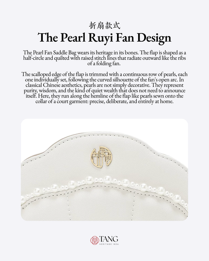Tang Imperial 25 Pearl Fan Shoulder Bag