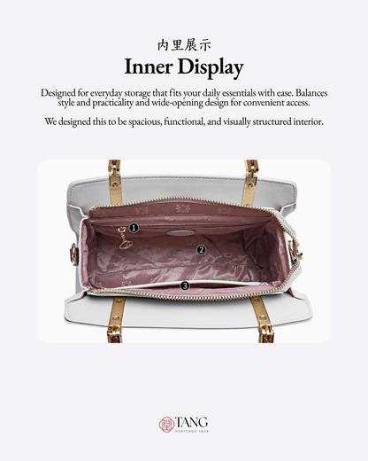 Tang Imperial 28 Ink Magnolia Tote
