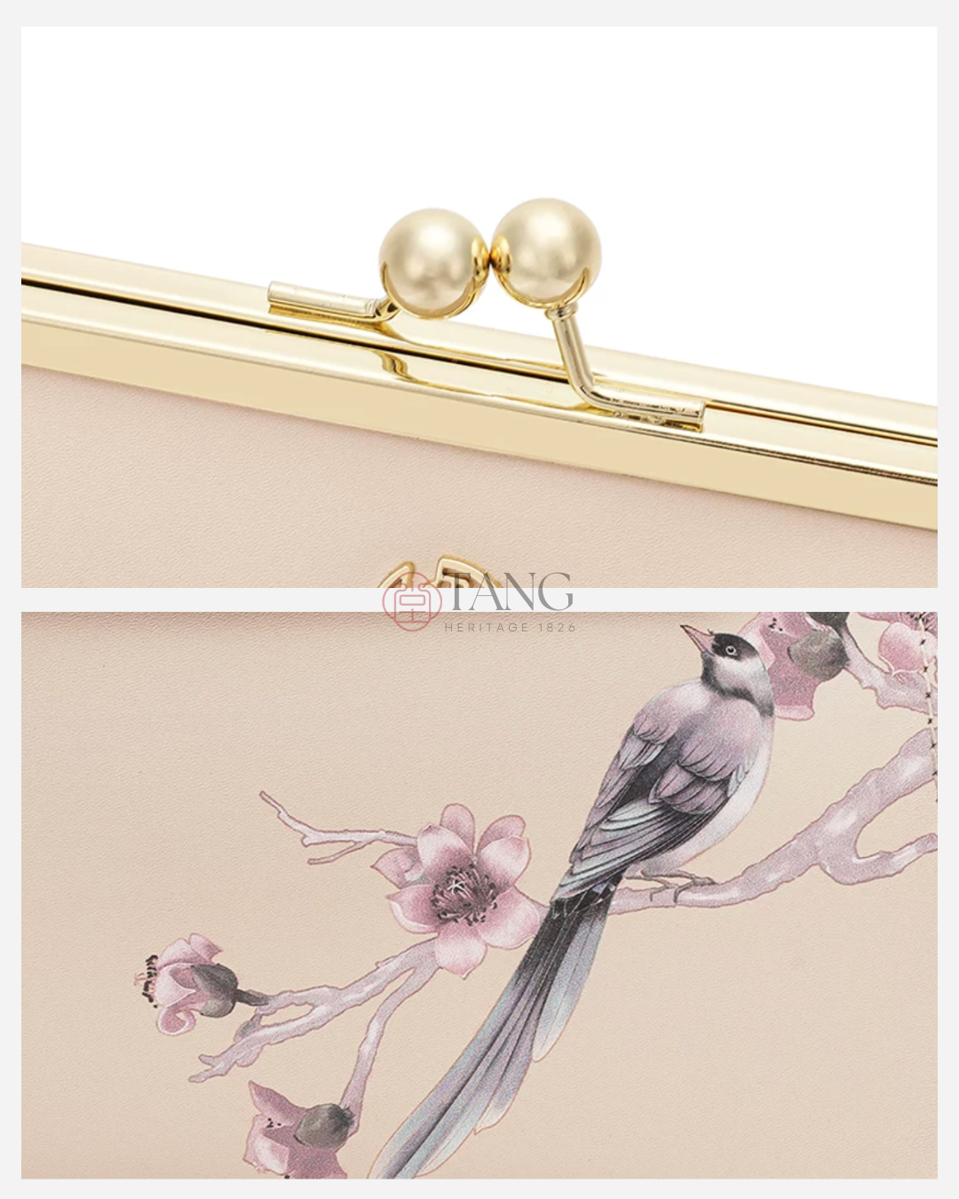 Tang Imperial 28 Ink Magpie Clutch