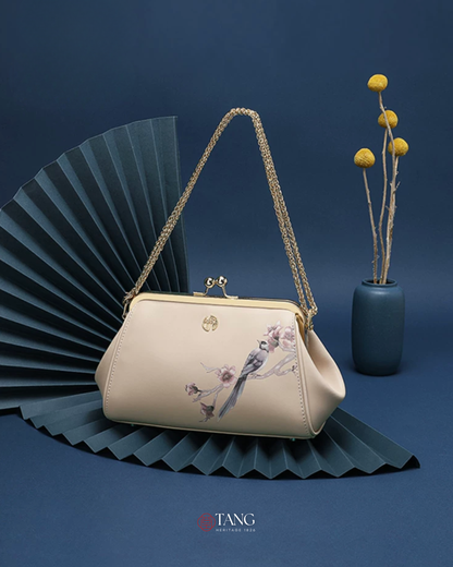 Tang Imperial 28 Ink Magpie Clutch