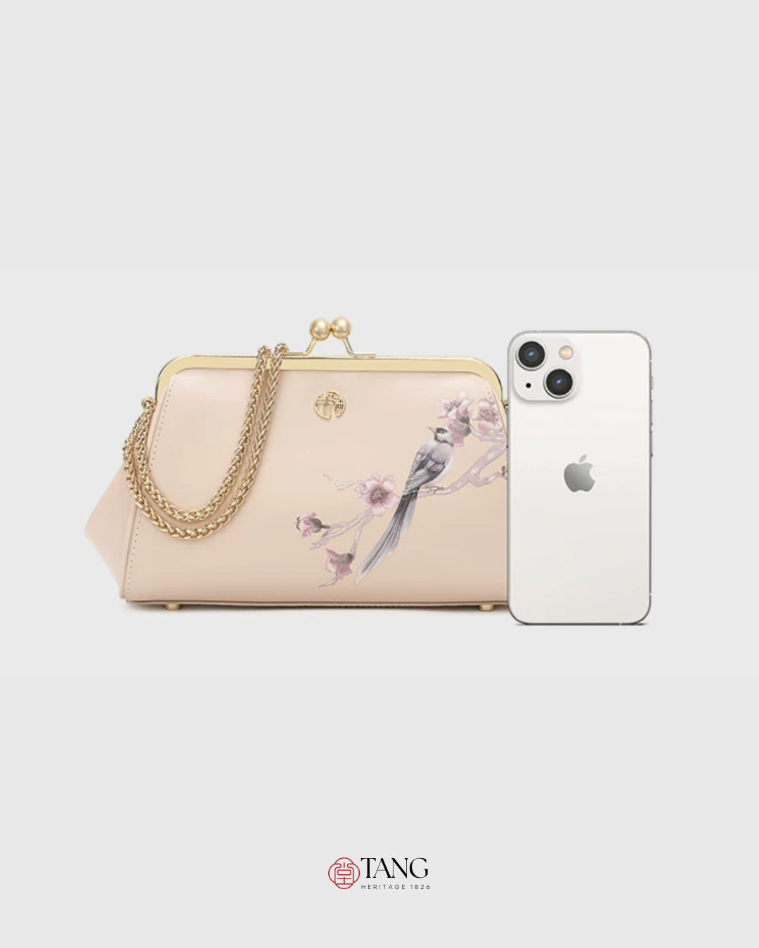 Tang Imperial 28 Ink Magpie Clutch