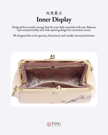 Tang Imperial 28 Ink Magpie Clutch