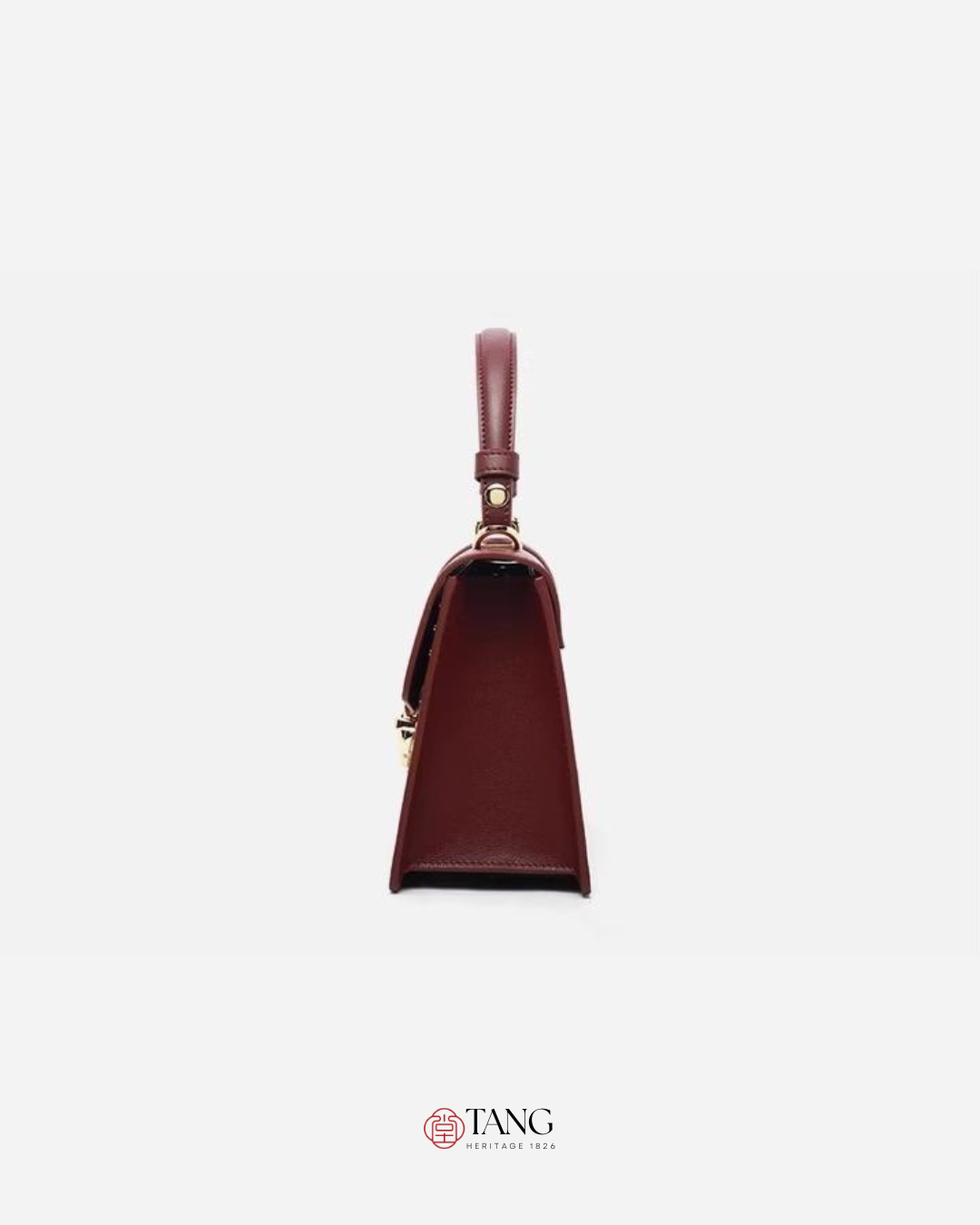 Tang Red 22 Embroidered Peony Garden Crossbody Bag