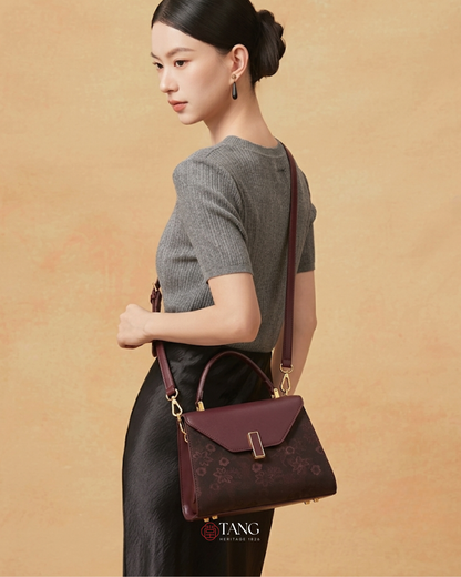Tang Imperial 25 Cloud Silk Peony Clutch
