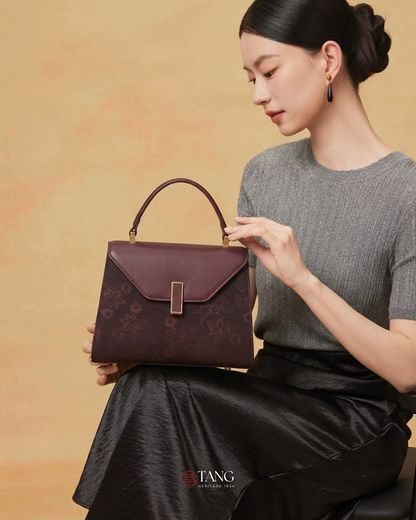 Tang Imperial 25 Cloud Silk Peony Clutch