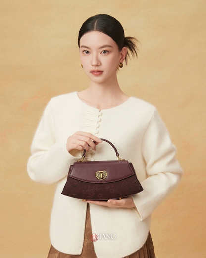 Tang Imperial 25 Cloud Silk Peony Clutch